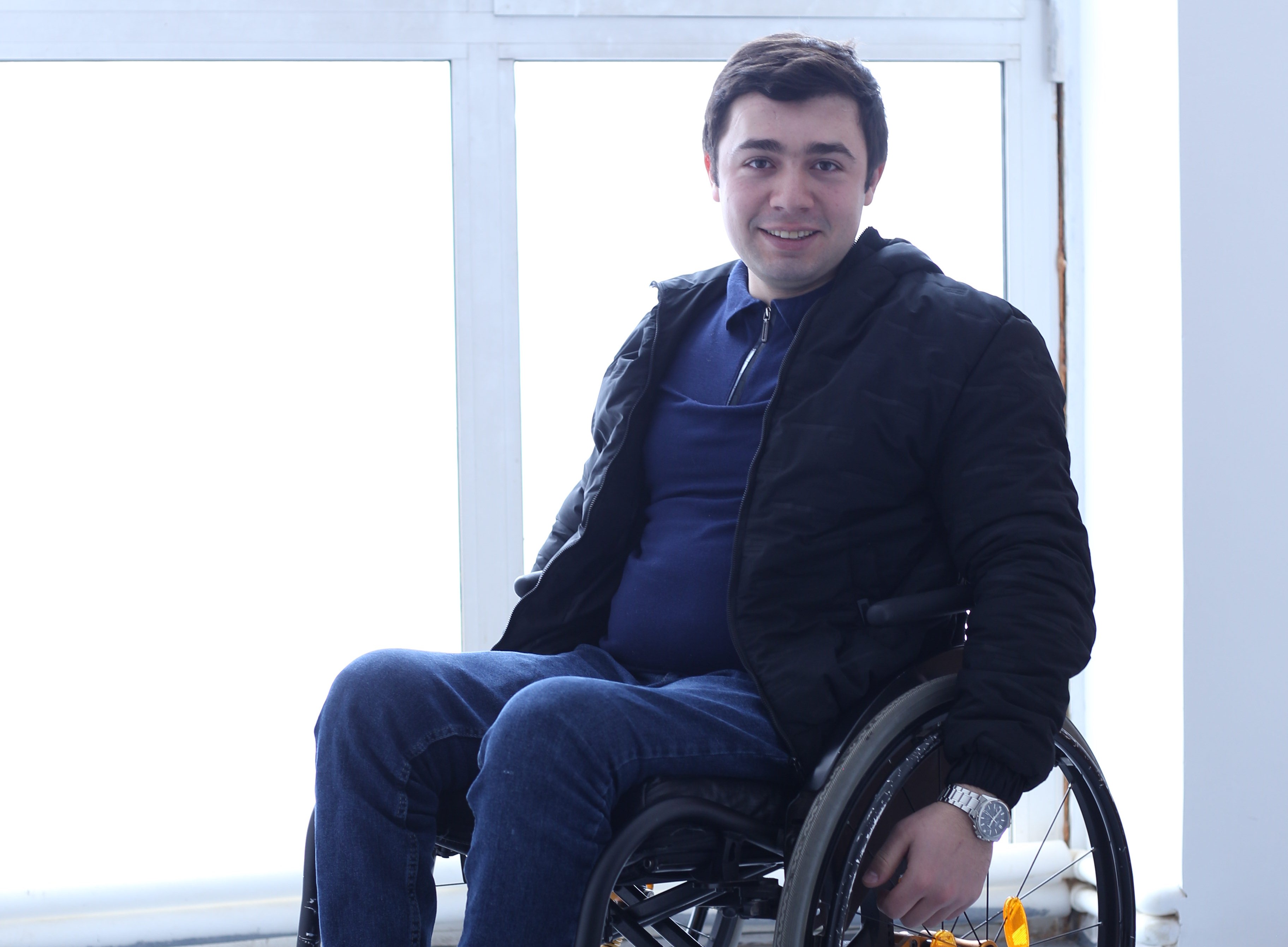 Քայլքի իմիտացիա իրականացնող ևս մեկ սարք (Քայլաբեր)` արտադրամասից դեպի Զինվորի տուն