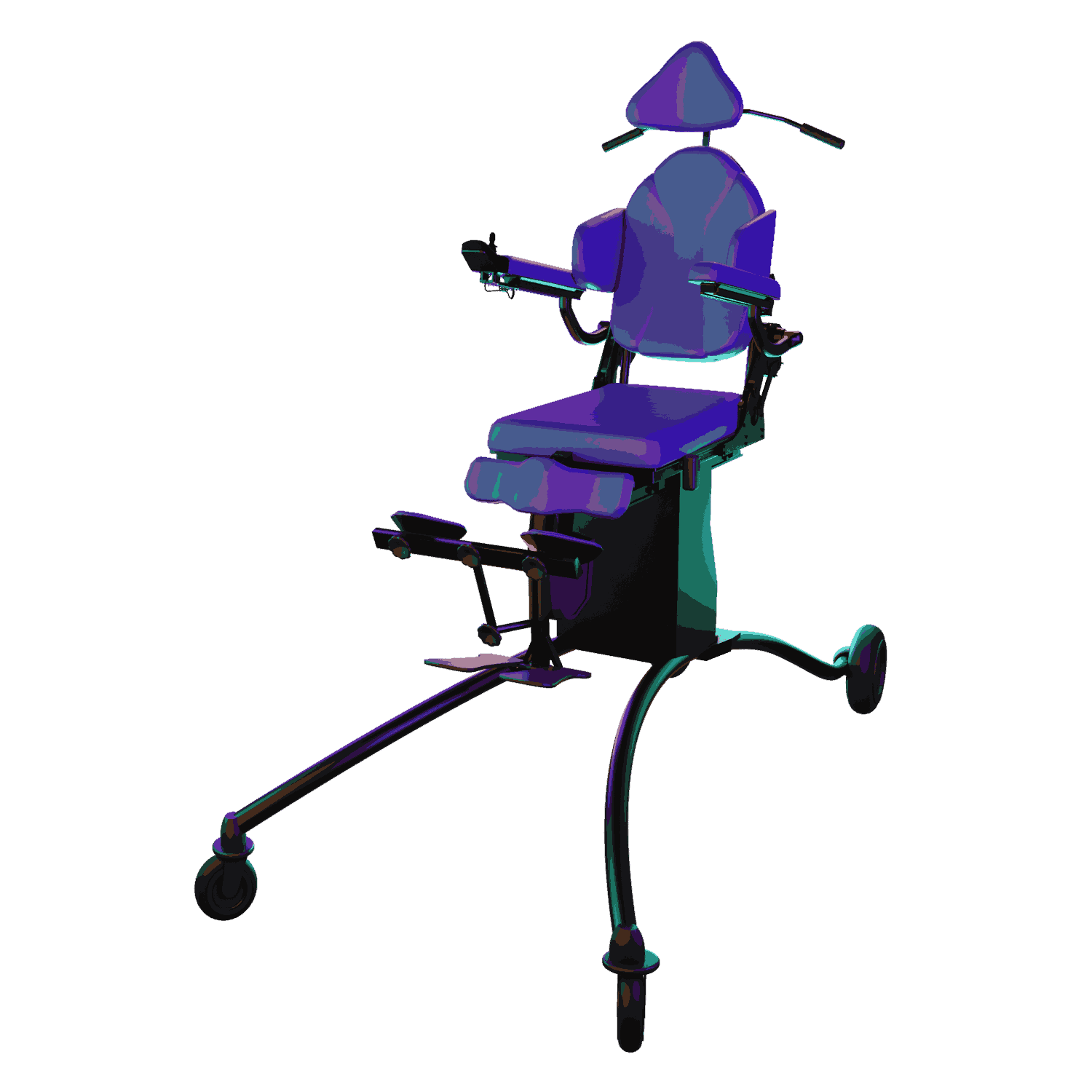 VERTICALIZER-WHEELCHAIR